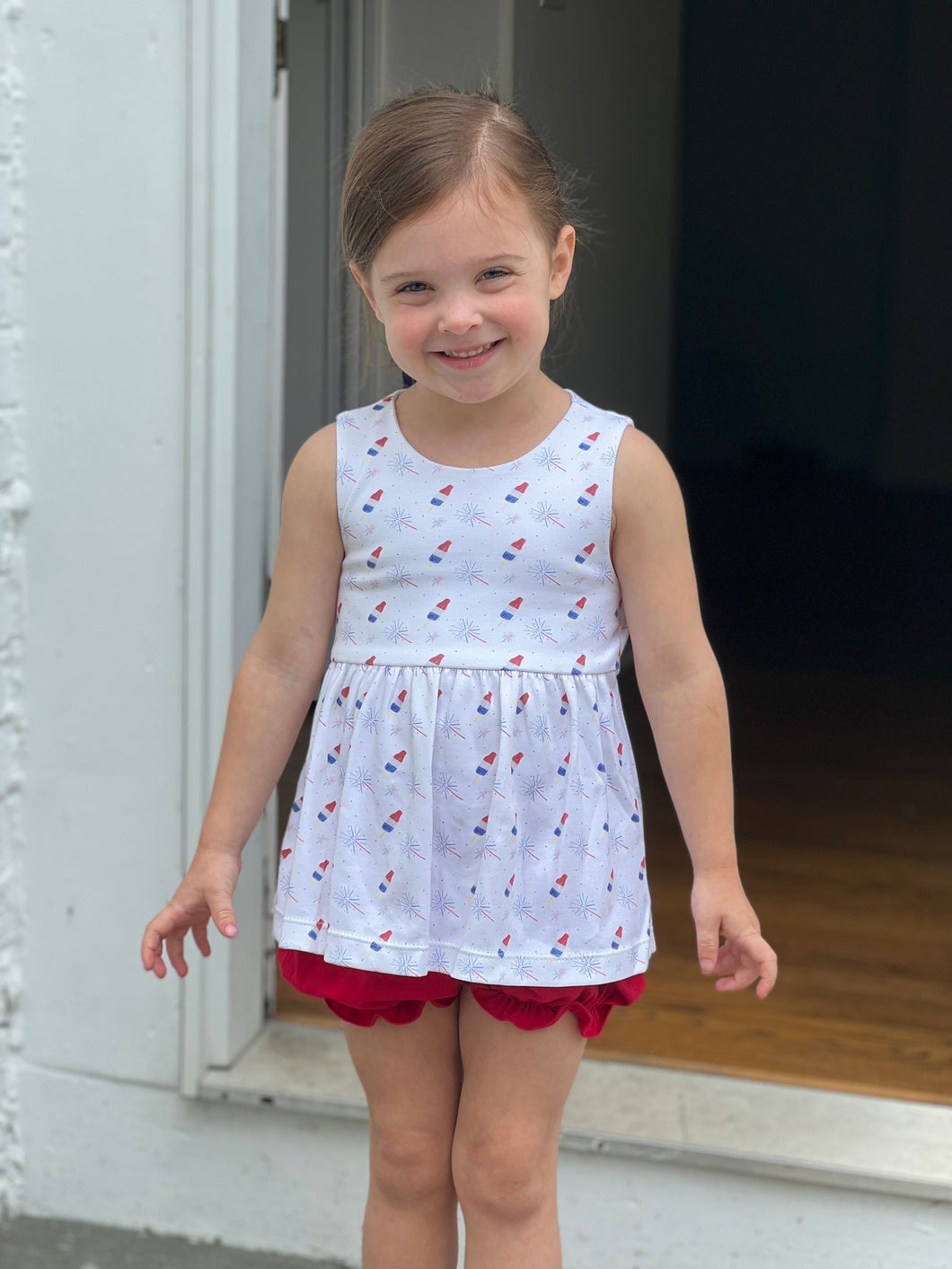 Sophia Bloomer Set Patriotic