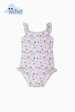 Load image into Gallery viewer, Polka Dot Puff Swimsuit