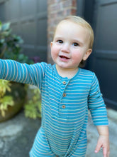 Load image into Gallery viewer, Mason Striped Romper
