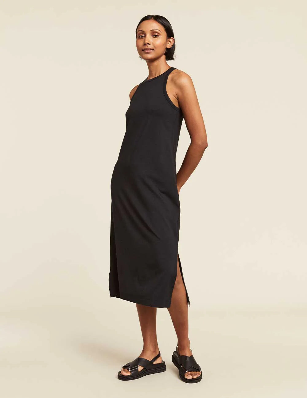 Racerback Dress Black
