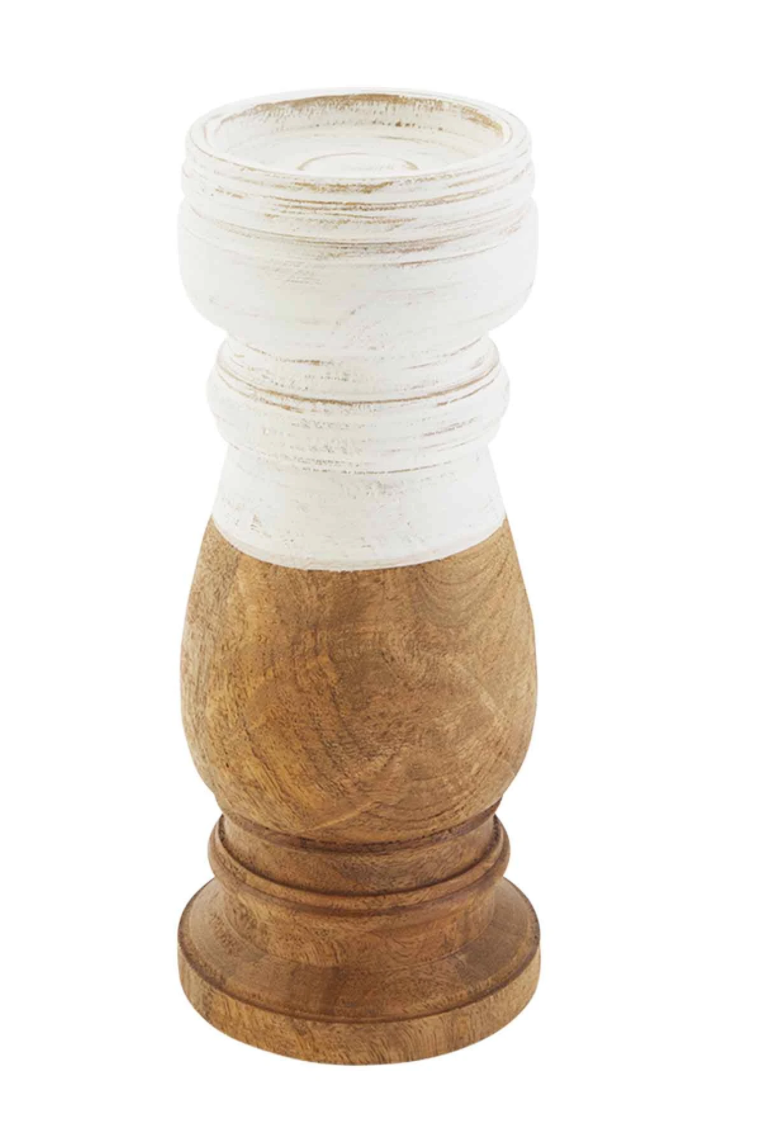 White Washed Candle