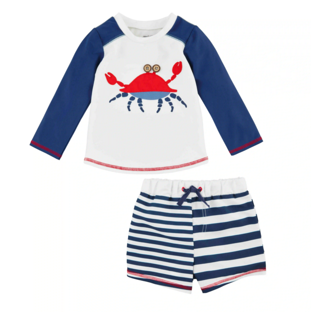 Crab Rash Guard Set