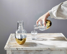 Load image into Gallery viewer, Gold Carafe Set