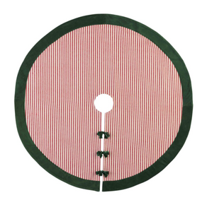 Striped Velvet Tree Skirt