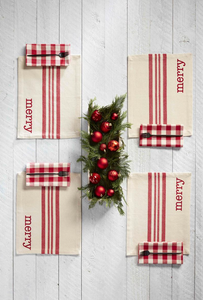 Holiday Placemat & Napkin Set