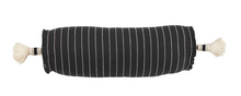 Load image into Gallery viewer, Black Stripe Bolster Pillow