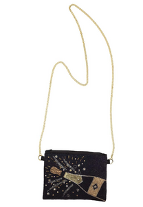 Bubbly Embellished Clutch