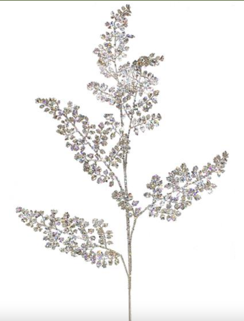 Glitter Leaf Pick