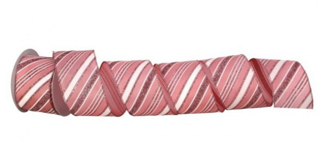 Pink Peppermint Ribbon