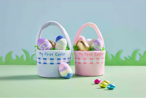 Plush Easter Basket Set