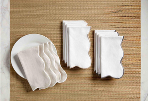 Scallop Napkin Set