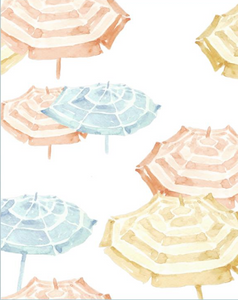 Pretty Parasols Ruffled Dress