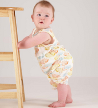 Load image into Gallery viewer, Pretty Parasols Ruffle Romper
