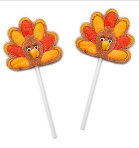 Turkey Marshmallow Lollipop