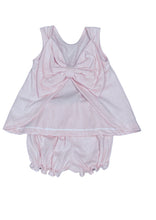 Load image into Gallery viewer, Lottie Knit Pink Stripe Bloomer/Short Set