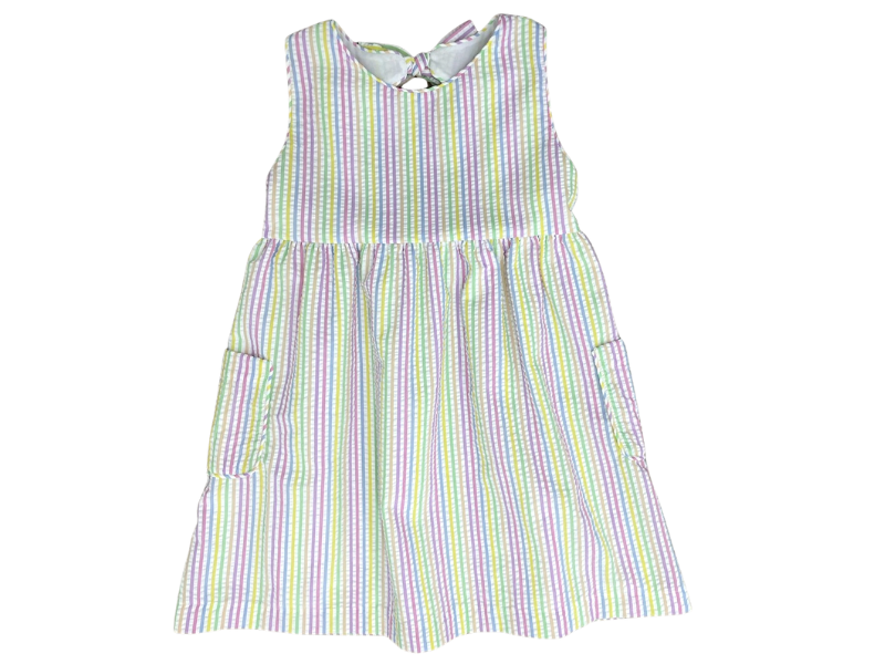 Maisy Pastel Stripe Dress