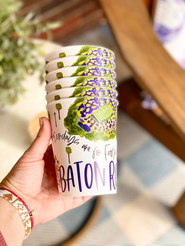 Baton Rouge Reusable Party Cups