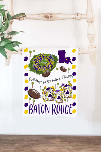 Baton Rouge Tea Towel