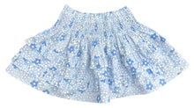 Load image into Gallery viewer, Ruffle Skirt in Blue Floral