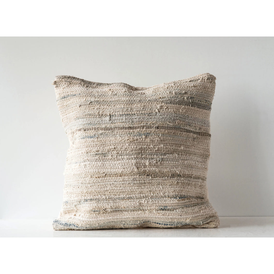 Cotton & Canvas Pillow