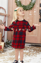 Load image into Gallery viewer, Tartan Tassel Dress