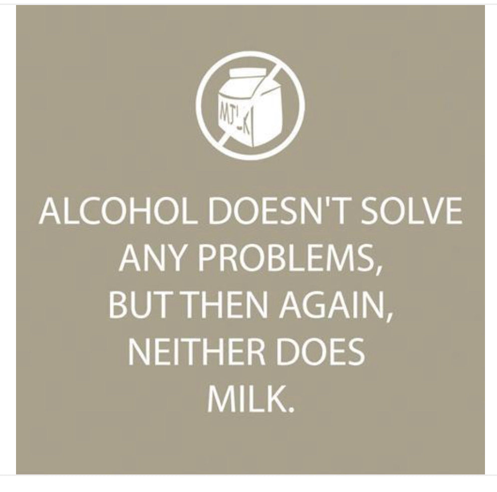 Napkins Alcohol Doesn't Solve