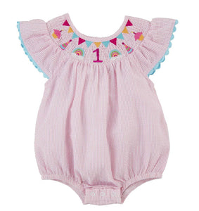 Smocked Birthday Bubble