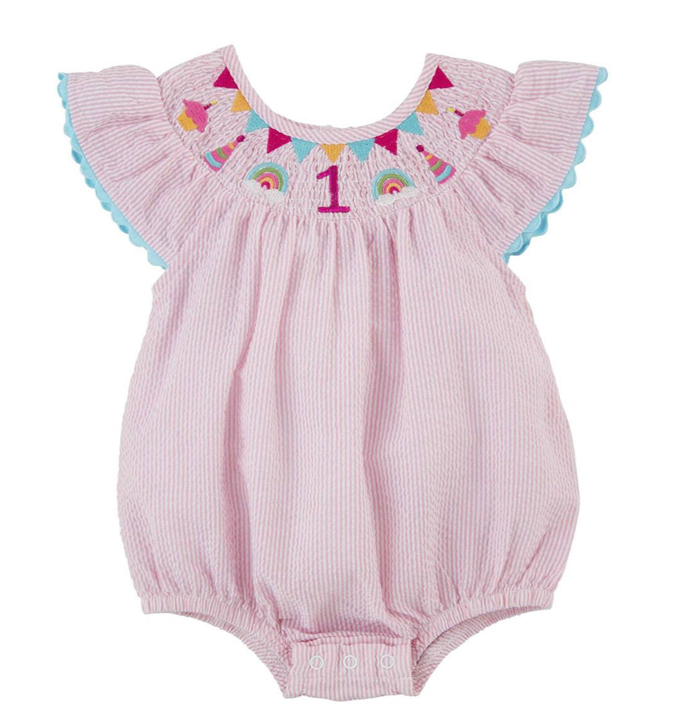 Smocked Birthday Bubble