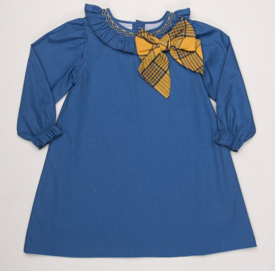Beatrice Mustard Dress