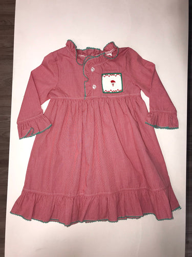 Smocked Santa Gown