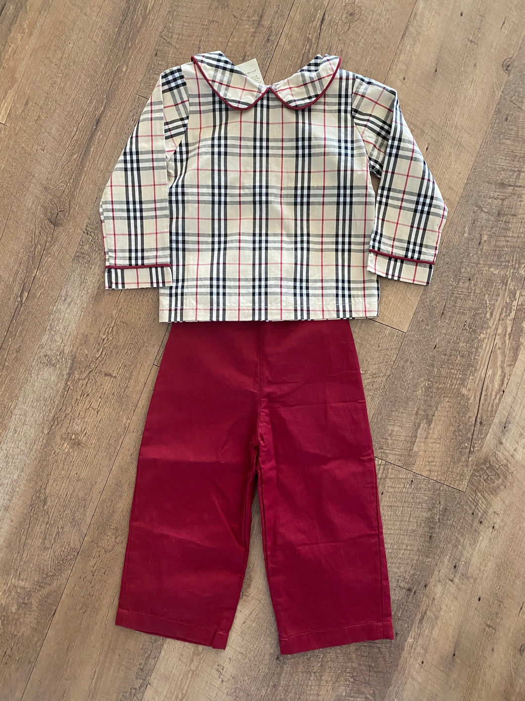 Jason Tan Tartan Set