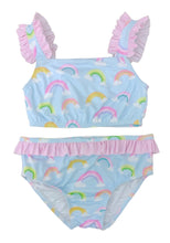 Load image into Gallery viewer, Rebecca Rainbow Swimsuit 2 Piece