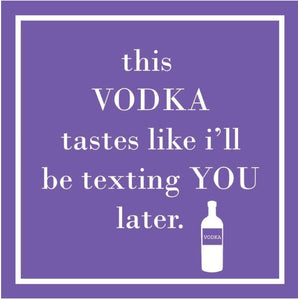 Napkins This Vodka