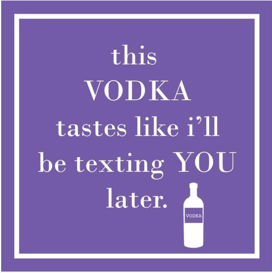 Napkins This Vodka