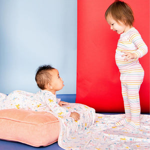Magnetic Footie Candy Stripe