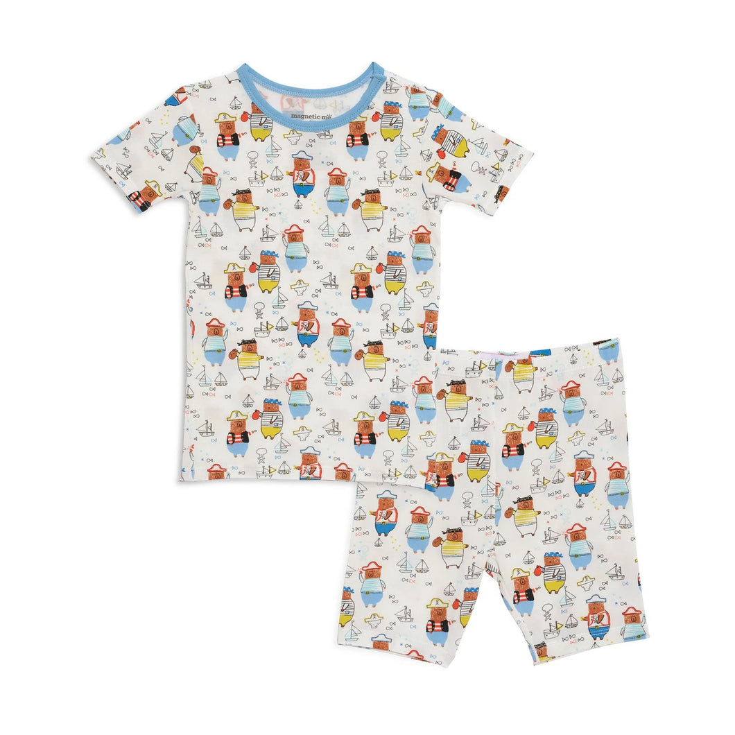 Magnetic 2pc Toddler Pajama Pirates Looty