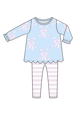Pointe Shoes Leggings Set