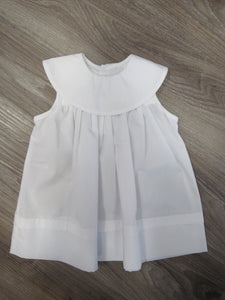 Presley Dress White Collar