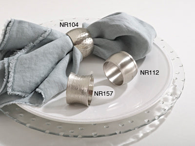 Round Silver Napkin Ring