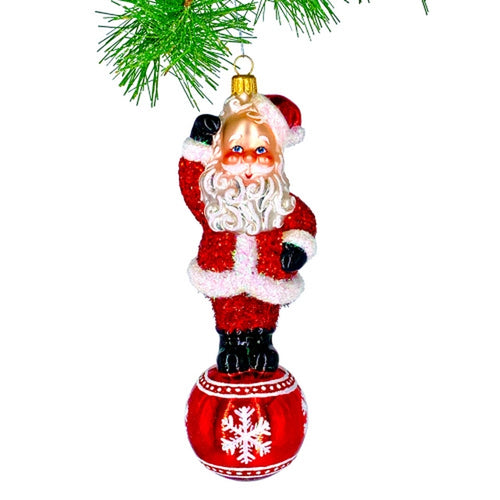 Heartfully Yours Santa's Back in Town Ornament