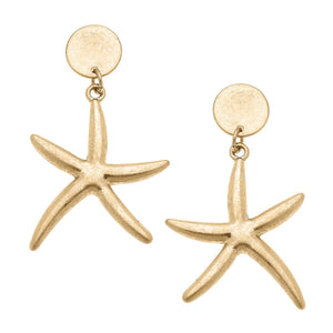 Starfish Statement Earring