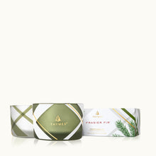 Load image into Gallery viewer, Frasier Fir Plaid Candle Set