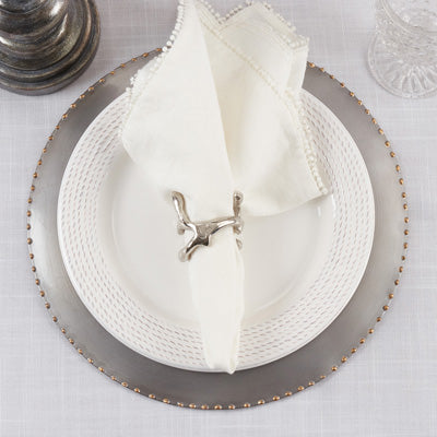 Silver Twigs Napkin Ring