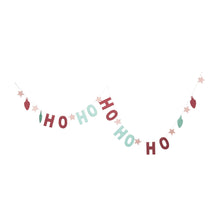 Load image into Gallery viewer, Multi-Colored HoHoHo Garland